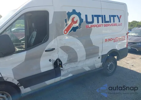 2020 Ford Transit z USA, uszkodzony, nr VIN 1FTBR1C87LKB23910